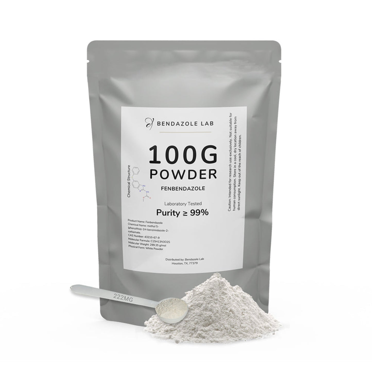 Bendazole Lab Fenbendazole 100G Powder